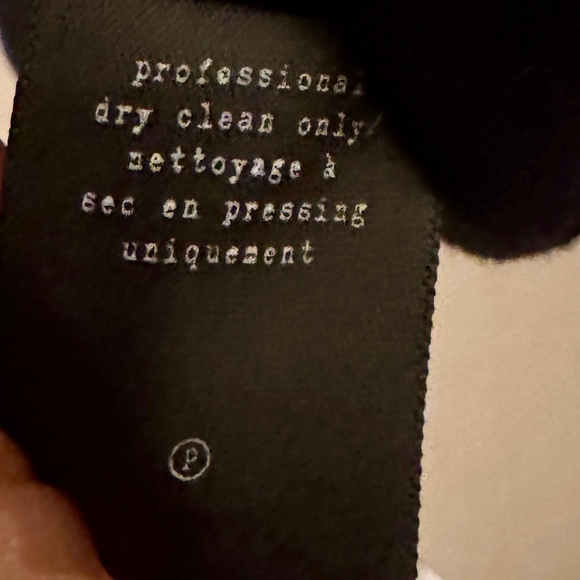 NWT Rag & Bone Knit V-Neck Little Black Dress (Size Small) - Picture 8 of 10